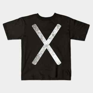 Marks the Spot White Kids T-Shirt